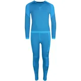 Trollkids Hemsedal Funktionsunterwäsche-set - Azure Blue - 110 cm