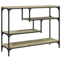 VidaXL Konsolentisch Sonoma-Eiche 100x30x75 cm Holzwerkstoff