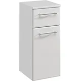 Saphir Quickset 376 Badschrank 30 x 72 x 33 cm Weiß