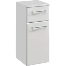 Saphir Quickset 376 Badschrank 30 x 72 x 33 cm Weiß