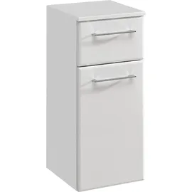 Saphir Quickset 376 Badschrank 30 x 72 x 33 cm Weiß