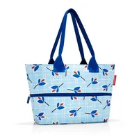 Reisenthel Shopper e1 leaves blue