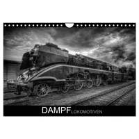 Calvendo Dampflokomotiven (Wandkalender 2026 DIN A4 quer), CALVENDO Monatskalender: