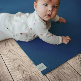 SanoSoft Krabbelmatte Blau | Gr.: 120 x 240 cm