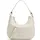 Valentino Brixton Schultertasche Kunstleder Beige/Weiß