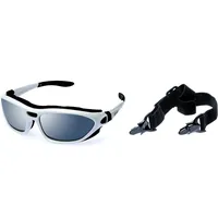 Alpland Sportbrille Schutzbrille Radbrille Kitebrille Surfbrille inkl. Band, Bügel.Softbag