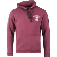 Top Gun Hoodie rot 3XL