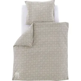 Träumeland Babybettwäsche "Jersey Kuschelhase", grün, B/L: 80cm x 80cm, 1 Stk., 1 Stk., Jersey, B/L: 40cm x 35cm, 2 Stk., Jersey, Obermaterial: 100% Baumwolle, Bettwäsche, mit Allover-Print