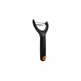 Fiskars Functional Form Gemüseschäler Sparschäler 23 cm Edelstahl schwarz