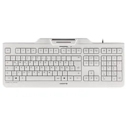 Cherry Kc 1000 Sc,Tastatur mit Kartenleser,Usb,Spanisch,Blassgrau,Blassgrau
