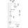 Kronenbach Duschsystem Aufputz mit Thermostat Chrom 22,5 cm