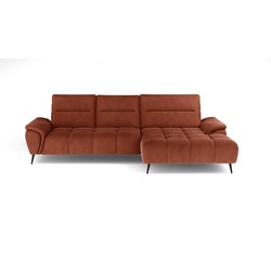 Ecksofa Montana Stoff Whisky