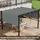 Outsunny Ersatzdach für Pavillon 3 x 3 m Dunkelgrau 4,88 x 1,22 m