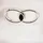 s.luce Ring LED Deckenleuchte 2-flammig rund gold 60 cm