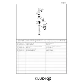 Kludi X1 Einhandmischer Chrom