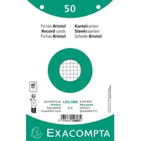 Exacompta 12603E Karteikarte Weiß