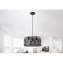 Rabalux Alessandra 3-flg. 40 cm schwarz