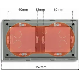 OEM Wandsteckdose Lan Rj45 Modul Rtx Sh schwarz