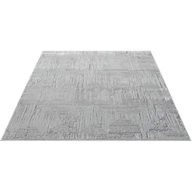 OTTO home Teppich OTTO HOME "Brakel" Gr. 5, grau, B:200cm H:9mm L:300cm, Kunstfaser, Teppiche, Teppich, dezenter Glanz, Schrumpf-Garn-Effekt, im Vintage-Look, dichte Qualität