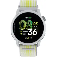 COROS Pace 4 GPS 43 mm Nylonarmband Weiß 22 mm