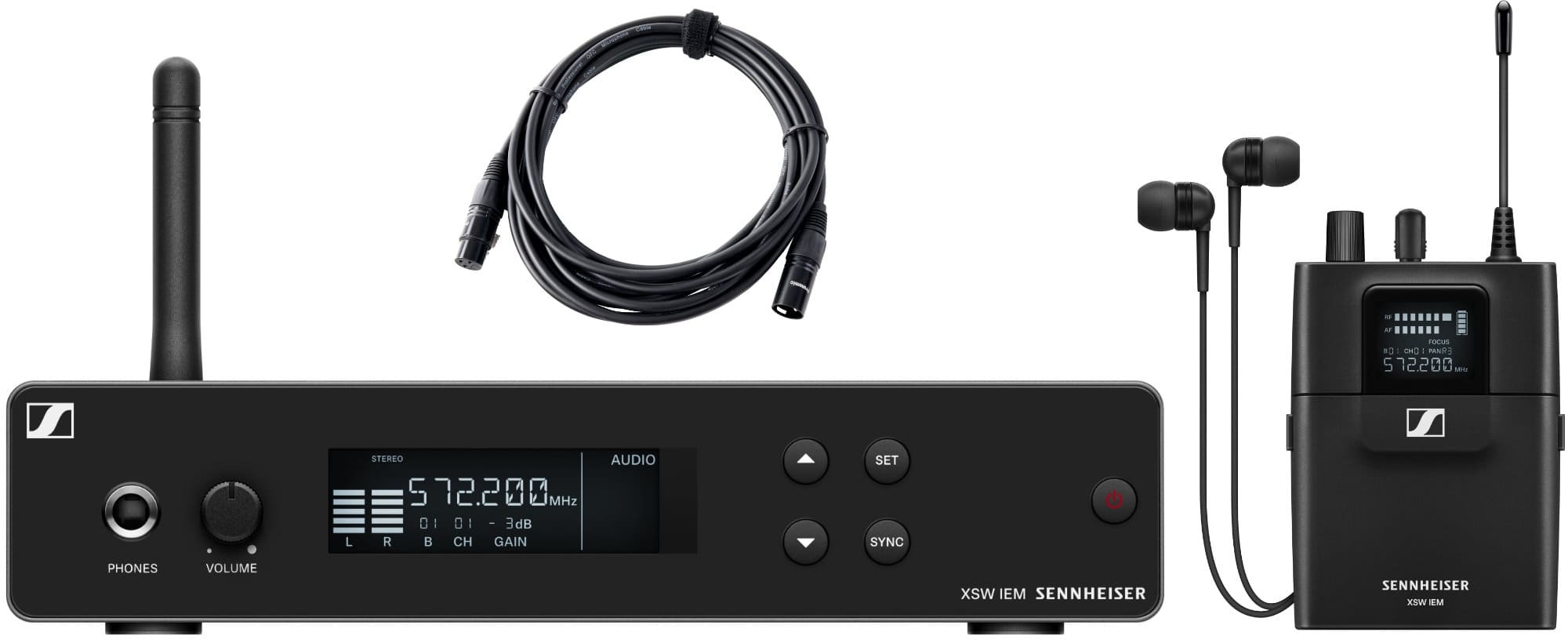 Sennheiser XS WIRELESS IEM (E) In Ear-Monitoring System Set