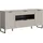 xonox.home Sideboard Noida 185 x 80 x 41 cm Kaschmir Nachbildung / Schwarz