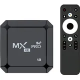 MXQ Pro 5G 4K Android TV 13.1 Box Android Smart Box H.265 HD 3D Dual Band 2.4G/5G WiFi Quad Core Home Media Player