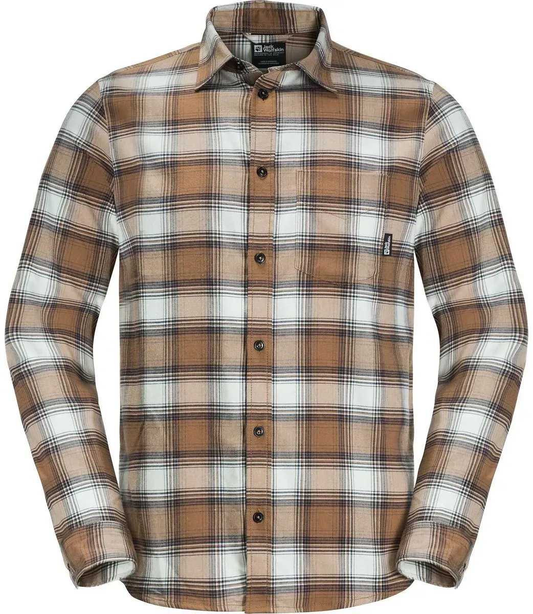 Jack Wolfskin Wanderweg Shirt M chipmunk 41 (8517) XL