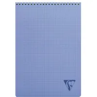 Clairefontaine 5x Block mit Doppelspirale A5 80 Blatt kariert,
