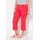 Ulla Popken Jeans in neon rot | Gr.: 54 - Normalgröße