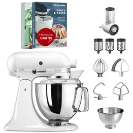 KitchenAid Artisan 5KSM175PS Onyx Schwarz Beginnerset