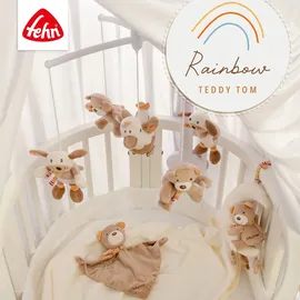 Fehn Rainbow Spieluhr Teddy auf Mond (160185)