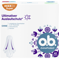 o.b. Tampons Extra Protect Tag+Nacht Super