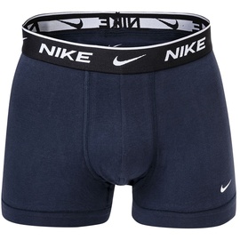Nike Everyday Cotton Stretch Pants navy/blue/schwarz S 3er Pack