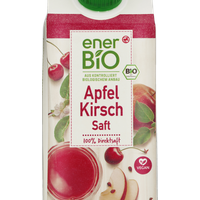 enerBiO Apfel Kirsch Saft - 750.0 ml