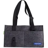 Magnetoplan Desk Sharing & Hot Desking Bag ecoAware Tragetasche 11126 45 cm x 25 cm x 15 cm Grau
