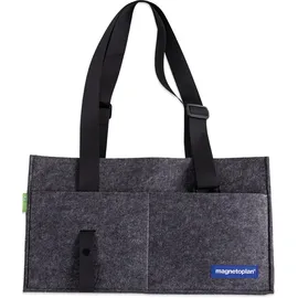 Magnetoplan Desk Sharing & Hot Desking Bag ecoAware Tragetasche 11126 45 cm x 25 cm x 15 cm Grau