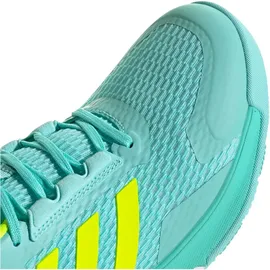 adidas Novaflight 2 Indoor Shoes, flash aqua/lucid lemon/cloud white 40 2/3