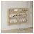 vidaXL Wand-Schuhschrank 60 x 18 x 90 cm Sonoma-Eiche / Eiche