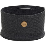 Cane-Line Korb Soft Rope fein geflochten - 40 cm rund RODG - Dark grey