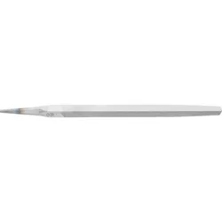 Werkstattfeile Dreikant 250mm Hieb 3 für Feinbearbeitung, Schlichten