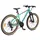 Bikestar Mountainbike 26 Zoll RH 16 cm Unisex mint/türkis