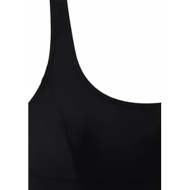 LASCANA Badeanzug XL/XXL Schwarz 50 Cup C