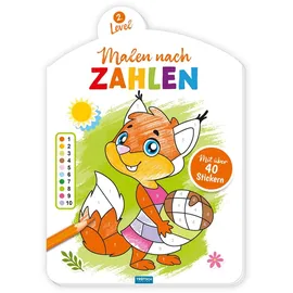 trotsch TRÖTSCH Malen nach Zahlen 2 Level Malbuch