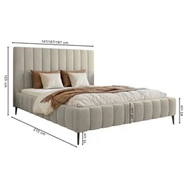 Selsey Fiarro 140 x 200 cm Graubeige