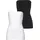 LAURA SCOTT Bandeautop Schwarz/Weiß XS