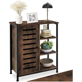 Tectake Sideboard 71 x 82 x 32 cm Braun