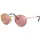 Ray-Ban Round Flash RB3447 112/Z2 50-21 polished gold/copper