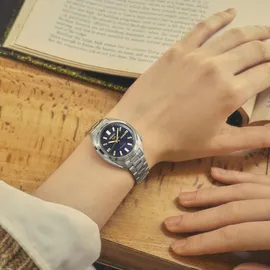 Seiko SRE021K1 5 Sports Damenuhr Automatik dunkelblau