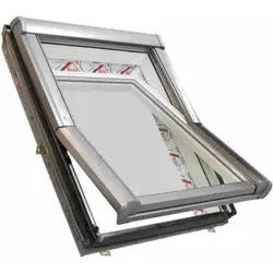 Roto Dachfenster dreifach Verglasung "Dachdecker Favorit" aus Kunststoff mit Wärmedämmung und Eindeckrahmen - Sonderaktion! Gratis Anschlusskit ASA zu jedem Fenster geschenkt!